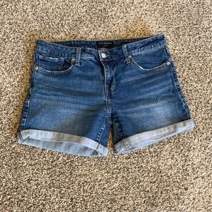 Medium Wash Jean Shorts